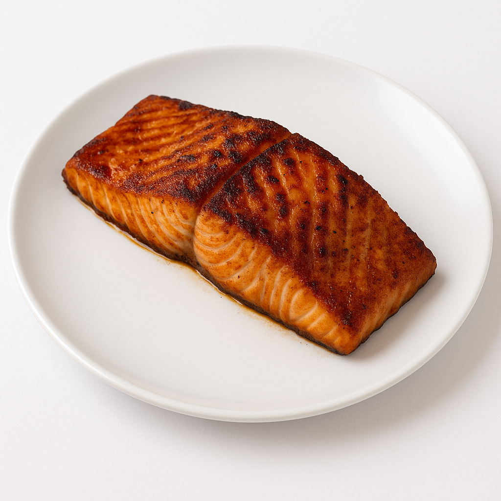 Saumon Grillé — grilled salmon